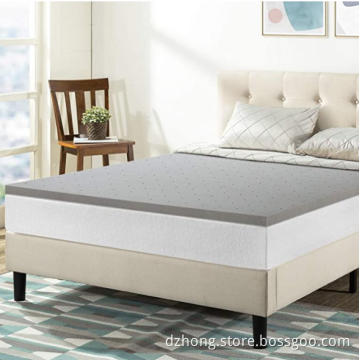 2" Charcoal Infused Memory Foam Topper TXL
